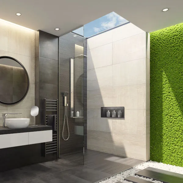 mooswand-badezimmer-dusche